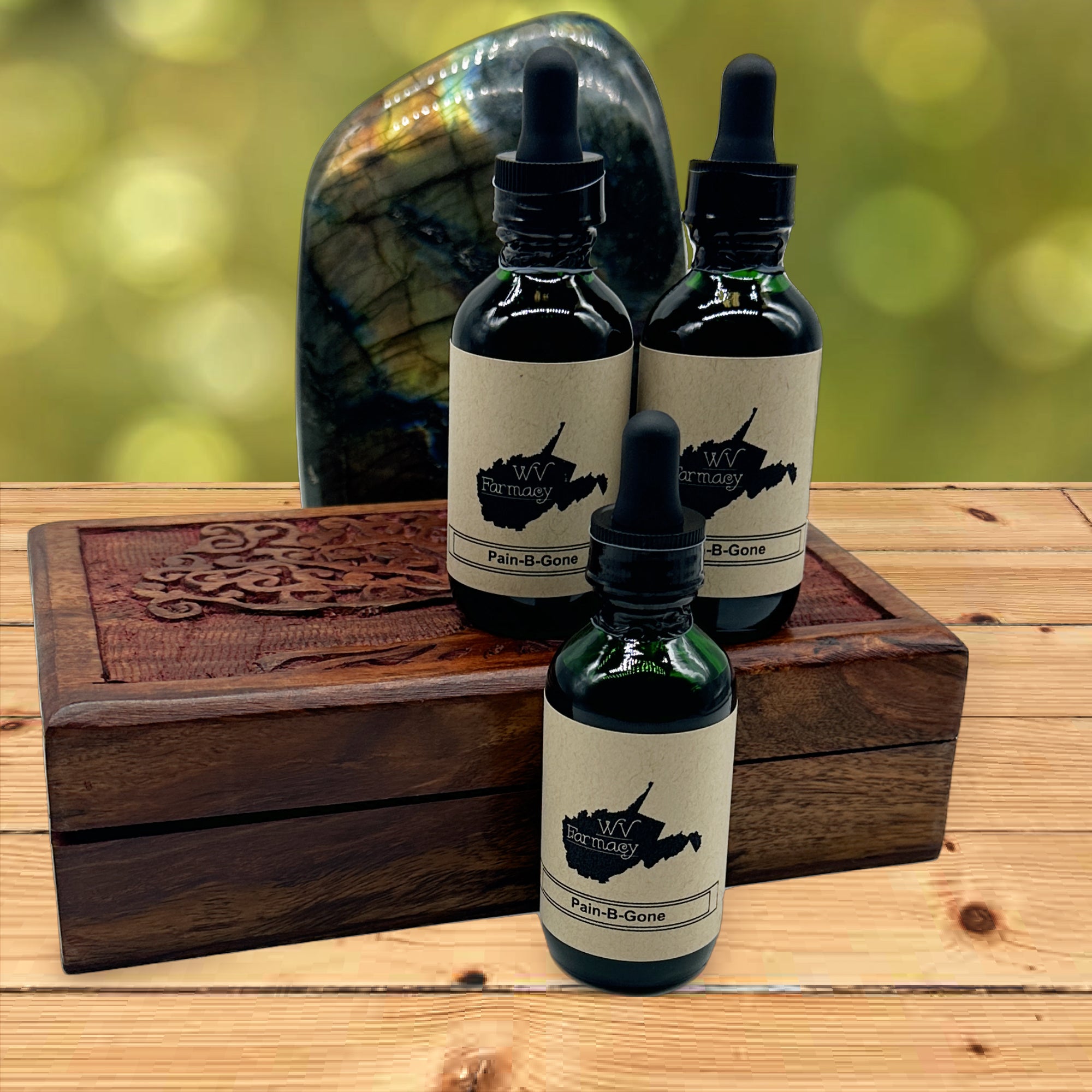 2 fl. oz. PainBGone Tincture (Vodka) Pain Relief Remedy WV Farmacy